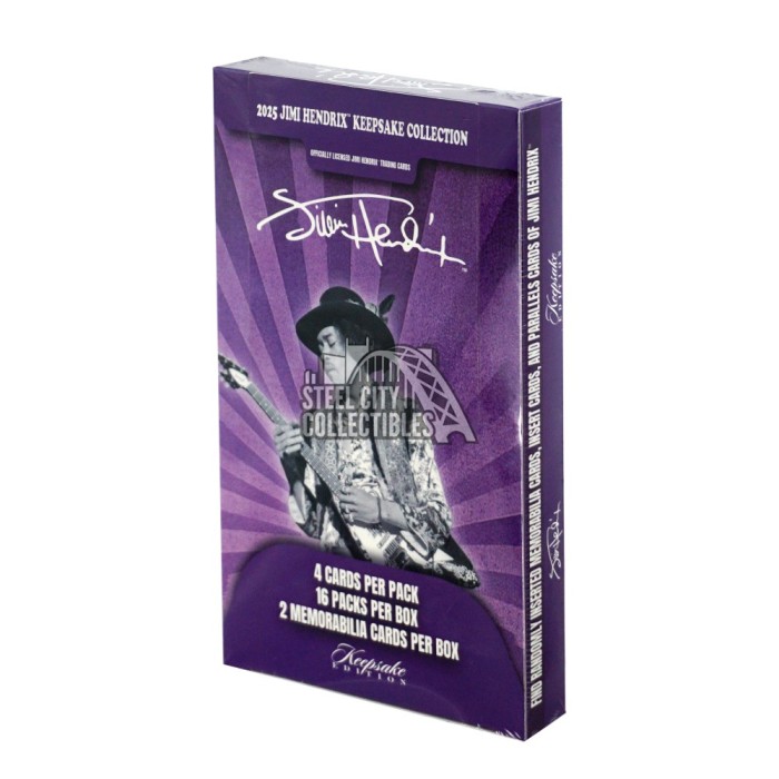 2025 Super Break Jimi Hendrix Keepsake Premiere Hobby Edition Box