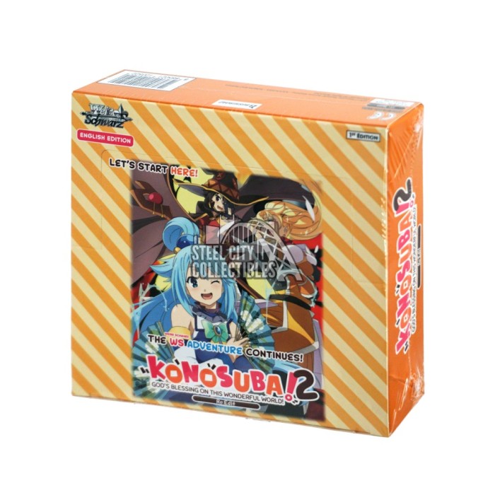 Weiss Schwarz Konosuba God's Blessing on This Wonderful World Re: Edit Booster Box | Steel City Collectibles Weiss Schwarz Konosuba God's Blessing on This Wonderful World Re: Edit Booster Box | Steel City Collectibles