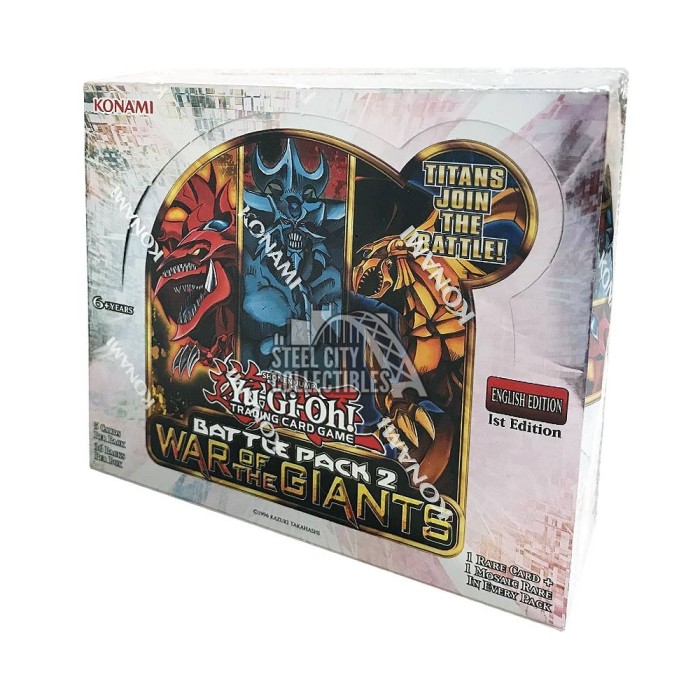 Yu-Gi-Oh! Battle Pack 2 - War of the Giants 1st Edition Booster Box