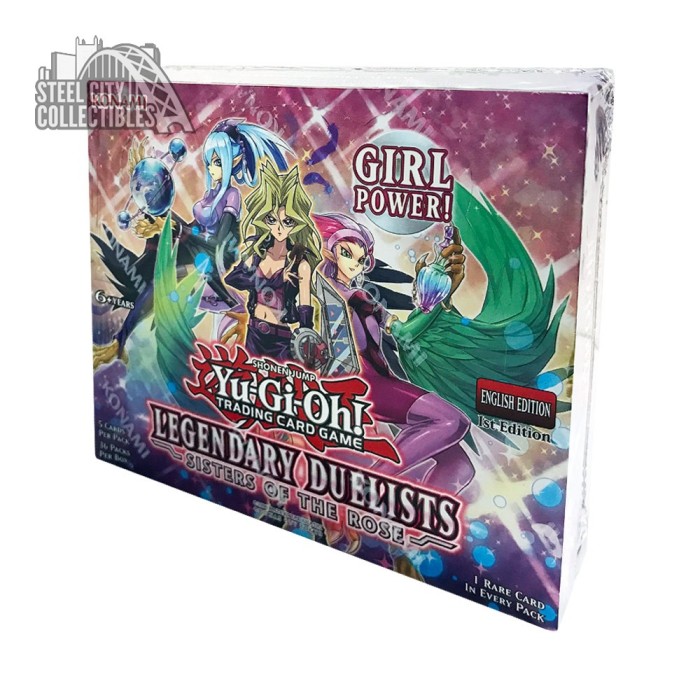 YuGiOh! Legendary Duelists Sisters of the Rose 1st Edition Booster
