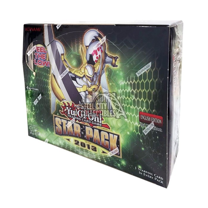 star pack 2013 booster box Yu-Gi-Oh! Star Pack 2013 1st Edition Booster Box