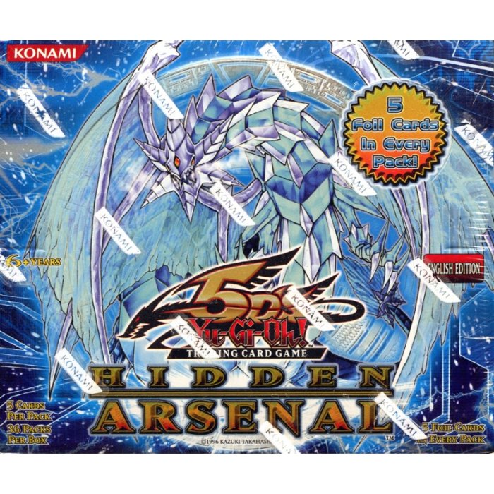 Konami Yu-Gi-Oh Hidden Arsenal Unlimited Edition Booster Box