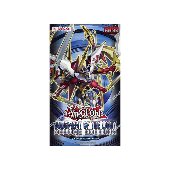 Judgment Of The Light Deluxe Edition Konami Yu-Gi-Oh Judgement of the Light Deluxe Edition Booster Box | Steel City Collectibles