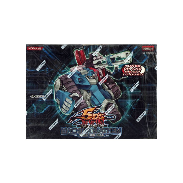 yugioh structure deck machina mayhem Amazon.com: YU-GI-OH! Cards 5D's - Structure Deck