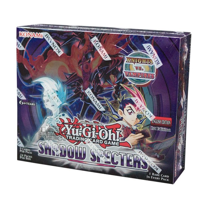 Yu-Gi-Oh SHADOW SPECTERS 1st Edition Booster Box Konami Factory Sealed Shohen 
