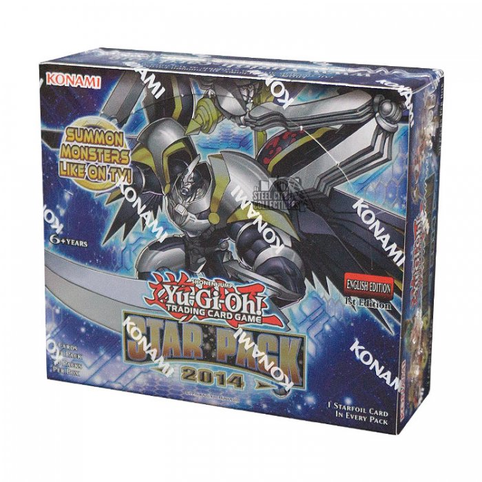 2014 Konami Yu-Gi-Oh Star Pack 2 - 1st Edition Booster Box | Steel City  Collectibles