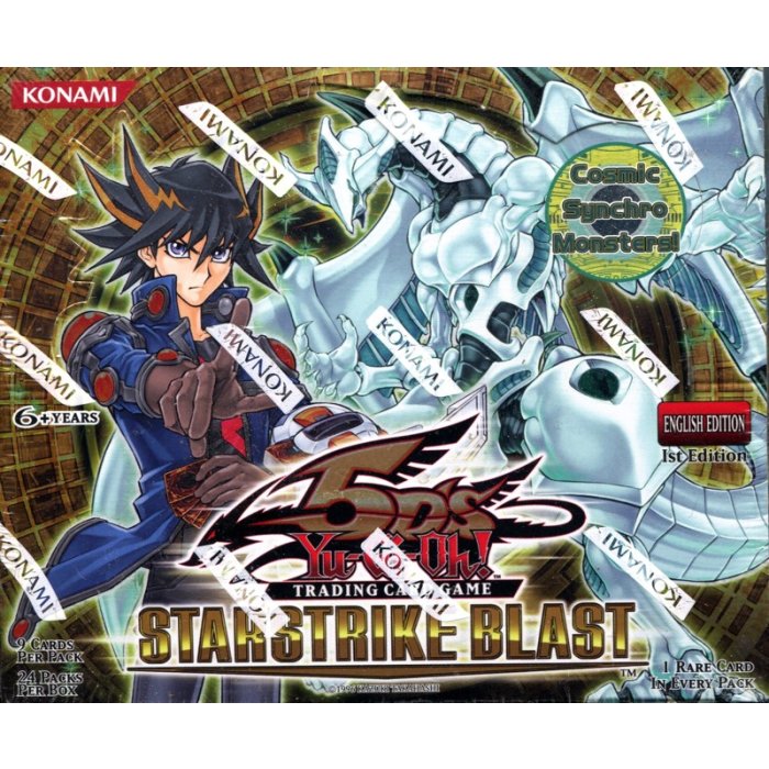 Konami Yu-Gi-Oh Starstrike Blast 1st Edition Booster Box