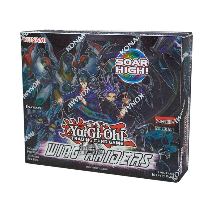 YuGiOh! Wing Raiders 1st Edition Booster Box Steel City Collectibles
