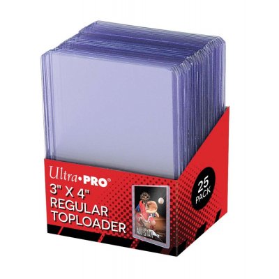 3x4 Ultra Pro Toploaders Pack of 25