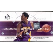 2000-01 Upper Deck SP Authentic Basketball Hobby Box