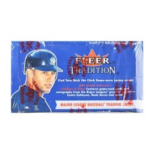 THROWBACK BREAK - 2001 Fleer Tradition Baseball Hobby Box Random 4-Pack Group Break #4 - Steve (Ichiro and Pujols RC Year!)