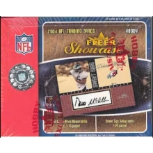 THROWBACK BREAK - 2004 Fleer Showcase Football Hobby Box Random Division Group Break #1 - Steve