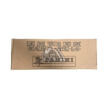 2008 Panini UEFA Euro Cup Soccer Hobby 6-Box Case