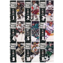 2008-09 In The Game Heroes & Prospects Hockey Draft Picks 20-Card Insert Set 10-Set Lot