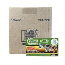 2009 Topps Heritage Baseball High Number Hobby 12-Box Case