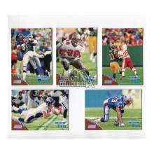 1998 Topps Stadium Club Football Sealed 5-Card Promo Pack