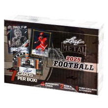 2025 Leaf Metal Football Hobby Box