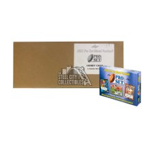 2022 Pro Set Metal Football Hobby 12-Box Case