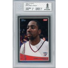James Harden 2009-10 Topps Black Parallel Rookie Card 32/50 - BGS