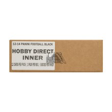 2013 Panini Black Football Hobby 5-Box Case