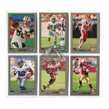 2001 Topps Football Sealed 6-Card Promo Pack