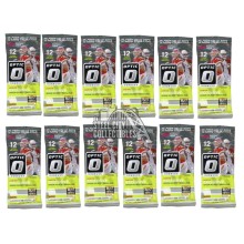 2019 Panini Donruss Optic Football Fat Pack 12-Pack Lot