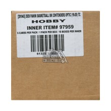 2019-20 Panini Contenders Optic Basketball Hobby 10-Box Case