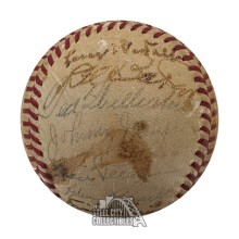 1947 Boston Red Sox Autographed Team Signed Baseball - JSA LOA (Ted Williams)