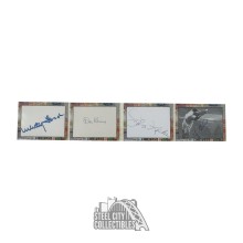 1956 New York Yankees 2017 Historic Autographs Multi-Signed Line-Ups Cut Signature Card 1/5- BAS