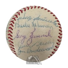 1957 Baltimore Orioles Autographed Team Signed Baseball - JSA LOA