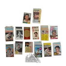 1960's Topps Baseball Assorted 118 Low Grade Card Lot (with Duplicates)