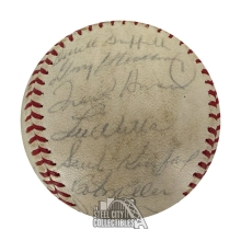 1964 Los Angeles Dodgers Autographed Team Signed Baseball w/ 28 Signatures - JSA & PSA/DNA LOA