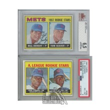 1967 Topps Baseball Complete 609 Card Set (In Binder)