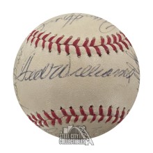 1970 Washington Senators Autographed Team Signed Baseball - JSA LOA (Ted Williams)