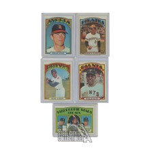 1972 Topps Baseball Complete 787 Card Set