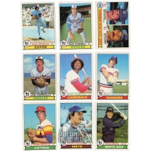 1979 Topps Baseball Assorted 128 Card Lot W/ Duplicates (7 - 710)