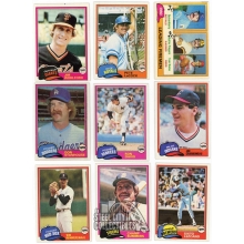 1981 Topps Baseball Assorted 184 Card Lot W/ Duplicates (8 - 725)