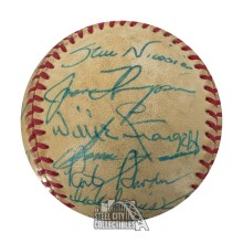 1983 Pittsburgh Pirates Spring Training Autographed Official National League Baseball - JSA LOA