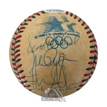 1984 United States Olympic Team Autographed Olympiad Game Ball - PSA/DNA LOA (20 Signatures)