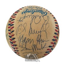 1984 United States Olympic Team Autographed Olympiad Game Ball - JSA LOA (Y45755)
