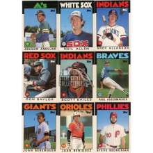 1986 Topps Traded Baseball Hand Collated Set