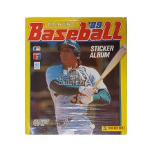 1989 Panini Baseball Sticker 20-Album Display
