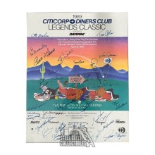 1989 Legends Classic Autographed Multi Signed 18x22 Poster - PSA/DNA LOA (32 Sigs)