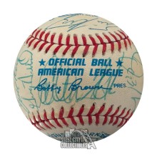1990 Chicago White Sox Autographed Official American League Baseball - JSA LOA