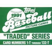 1991 Topps Traded Series Factory Set