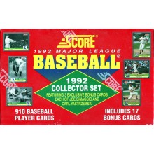 1992 Score Baseball Factory Set - Red Version