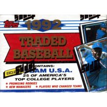 1992 Topps Traded & Rookies Baseball Factory Set