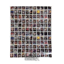 1992 Topps Basketball Cards Uncut Sheet (Shaquille O'Neal Rookie) /20000