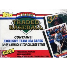 1993 Topps Traded Baseball Factory Set
