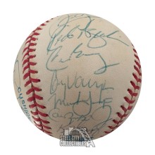 1993 American League All Star Team Autographed Official AL Baseball - SGC LOA